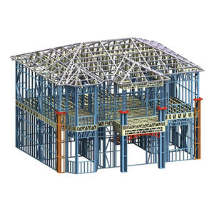 Villa Prefabbricata Moderna di Lusso <span class=keywords><strong>in</strong></span> <span class=keywords><strong>Acciaio</strong></span> <span class=keywords><strong>con</strong></span> Camera da Letto, Produttore Personalizzato, Edificio Ecologico Resistente al Fuoco <span class=keywords><strong>con</strong></span> <span class=keywords><strong>Struttura</strong></span> <span class=keywords><strong>in</strong></span> <span class=keywords><strong>Acciaio</strong></span> - Product Image 2