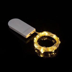 Guirnalda de Luces de Hadas a Pilas para Decoración Navideña, <span class=keywords><strong>Cadena</strong></span> de Luces de Navidad de 1m, Guirnalda de Luces LED de Alambre de Cobre con Forma de Estrella - Product Image 5