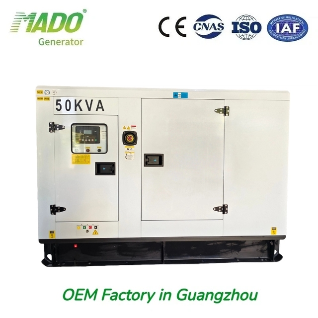 Portable Power Generator 50KVA 40KW 75KVA 80KVA 100KVA 150KVA 200KW 500KW 20KW Engine 1103C-33TG2 Groupe Electrogene Silencieuse