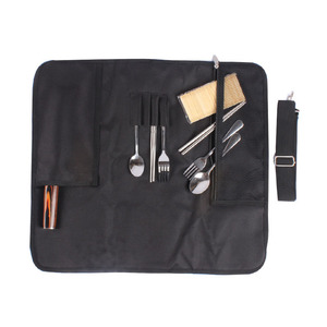 Sac à outils pour couteaux à <span class=keywords><strong>couverts</strong></span> de camping, portefeuille portable pour couteaux, porte-pochette pour couteaux à <span class=keywords><strong>couverts</strong></span> multifonctions - Product Image 6