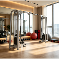 Machine Smith multifonctionnelle commerciale pour salle de sport avec structure en acier pour l'entraînement musculaire