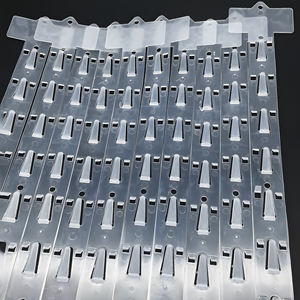 Material PLA 100% Tablero de productos biodegradables Tira de clip de exhibición de mercancía colgante para venta al por menor - Product Image 2