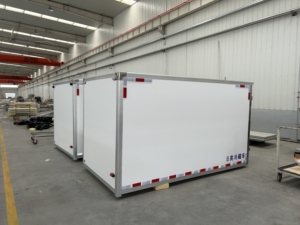 Boîte de réfrigérateur à assemblage rapide personnalisable nouvelle condition en panneau FRP <span class=keywords><strong>XPS</strong></span>/PU pour les modèles de camions Dongfeng Jiefang Foton - Product Image 5