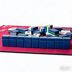 Premium Acrylic American Mahjong Game Set, Durable Colorfast Carved Tiles, 160PCS Standard, Ready to Ship & OEM Supported - Product Image 4