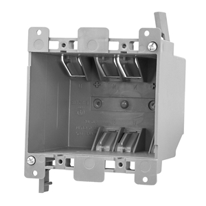 Caja de salida eléctrica de trabajo antiguo de 2 bandas, caja de conexiones de plástico <span class=keywords><strong>para</strong></span> interruptores, caja de salida de 25 pulgadas cúbicas - Product Image 6