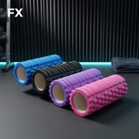 Rouleau en mousse élastomère thermoplastique haute densité FX Wholesale pour le yoga, le Pilates, le massage musculaire, la remise en forme, la rééducation et la physiothérapie