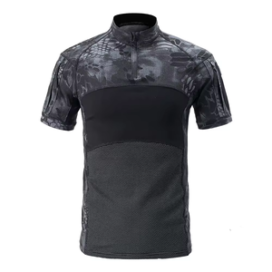 2023 nueva <span class=keywords><strong>venta</strong></span> directa <span class=keywords><strong>de</strong></span> fábrica, camiseta <span class=keywords><strong>de</strong></span> entrenamiento transpirable, camisa <span class=keywords><strong>de</strong></span> actividades al aire libre <span class=keywords><strong>de</strong></span> pitón negro, uniforme táctico - Product Image 3