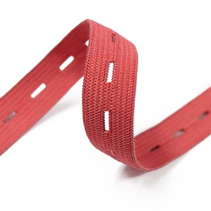 Nhà máy cung cấp <span class=keywords><strong>1</strong></span>.5cm xương cá màu buttonhole ban nhạc đàn hồi y tế thai nhi tim Giám sát vành đai có thể điều chỉnh Polyester đàn hồi - Product Image 4