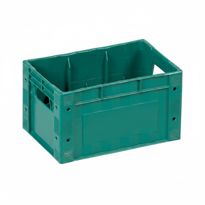 KS Etap 600 Professional 24-Bottle Solid Box High-Density <b>Plastic</b> Beer <b>Crate</b> Stackable Style Turkey - Product Image 2