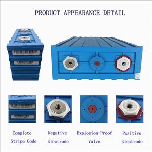 Célula de batería prismática de círculo profundo de grado SE200 3,2 V 200ah Lifepo4 para energía Solar Ebike y batería de iones de litio de alto almacenamiento - Product Image 6