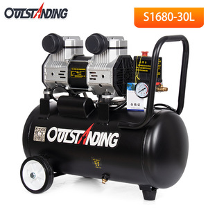 เครื่องอัดอากาศคุณภาพเยี่ยม รุ่น 220V 980 แบบไร้น้ำมัน ชนิดลูกสูบ สำหรับงานไม้และซ่อมรถยนต์ - Product Image 4