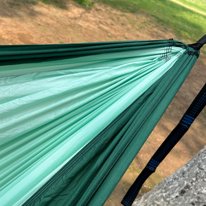 Hamac double <span class=keywords><strong>pliable</strong></span> avec <span class=keywords><strong>moustiquaire</strong></span>, hamac en nylon d'extérieur pour la randonnée et la plage - Product Image 5