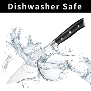 Bộ dao nhà bếp bằng thép carbon cao 15 miếng với giá đỡ bằng gỗ thật, mài bên trong và kéo nhà bếp - Product Image 5