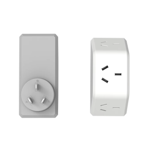 3 outlet AC 2400W adaptor perjalanan, Extender Multi steker 240V aplikasi industri IP21 berperingkat 10A - Product Image 3