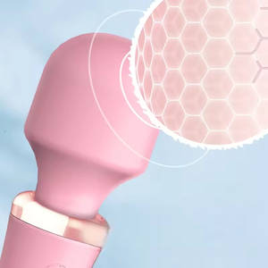 <b>Vibrating</b> Double-Headed AV Stick Female Orgasm Masturbator Strong Shock Massage for Female Masturbation-Citoral Second Tide - Product Image 5