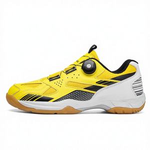<span class=keywords><strong>Scarpe</strong></span> Unisex per <span class=keywords><strong>Tennis</strong></span>, Ping Pong e Badminton <span class=keywords><strong>con</strong></span> Tomaia in Rete, Suola Intermedia in EVA e Suola Esterna in Gomma Antiscivolo e Traspirante per Sport Indoor - Product Image 1