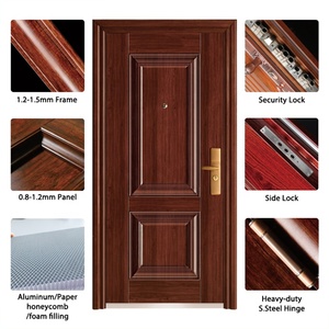 Multifuncional Hotel suministros de celda de <span class=keywords><strong>la</strong></span> cárcel puertas en China Alibaba de puerta de acero de Marcos del sur de África - Product Image 3