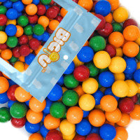 Candy Factory Special Grade Sour Double Bubble Gum Candy Buntes fruchtiges Aroma OEM Großhandel Groß verpackung