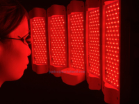 Système de luminothérapie LED PDT vert professionnel pour salon de beauté, traitement facial, 1820 LED, dispositif de beauté LED médical IIa