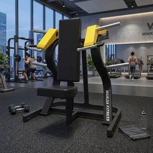 Se Busca Distribuidor: Equipo de Fitness Comercial, Máquina de Press de Hombros Sentado con Carga de Placas para Entrenamiento de Fuerza, en Venta - Product Image 2