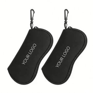 Étui de rangement pour lunettes en néoprène et plastique personnalisé, étui à lunettes de soleil pour magasin d'optique, cadeaux promotionnels d'entreprise - Product Image 1