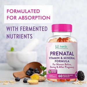 Vitamines gommeuses prénatales OEM/ODM - Soutien nutritif doux pour les femmes enceintes |   Complément alimentaire végétalien, saveur naturelle de fruits - Product Image 5