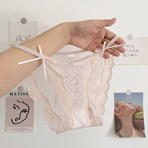 Ropa Interior Sexy de Encaje para Mujer, Bikini Cheeky Elástico y Transpirable, Bragas para Dama - Product Image 1