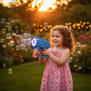 3 + आयु एब्स प्लास्टिक लाइट ध्वनि प्रभाव आउटडोर खिलौना बच्चों के लिए इलेक्ट्रिक स्पेस बबल गन खिलौने उपहार - Product Image 5