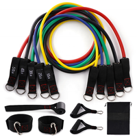 Kit d'exercice de gymnastique pour les hanches, ensemble de tubes de résistance, pièces