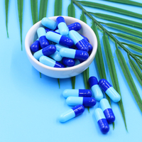 Capsules de gélatine bovine vides de qualité pharmaceutique YS, taille 0, avec un taux de remplissage élevé et des options de couleur personnalisées