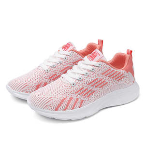 Zapatillas Deportivas Casuales de Mujer con Cordones, Transpirables, Acolchadas, de Malla, Diseño Moderno, Color Blanco, Tallas Grandes, Tendencia de Moda para Todas las Temporadas - Product Image 6