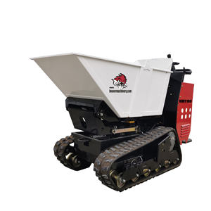 Honda 1200kg Tracked Rupsdumper/<span class=keywords><strong>Mini</strong></span> Transporter/1ton Minibagger Raupendumper Swivel Tip Crawler Loader <span class=keywords><strong>Mini</strong></span> Loader Motor Pump - Product Image 1
