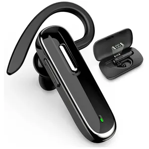 Mini auriculares inalámbricos Bluetooth Auricular de un solo lado para conducir