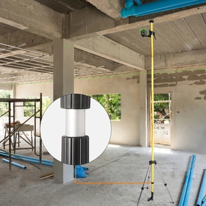 <span class=keywords><strong>Huepar</strong></span> LP36 5kg 3.7m/12 pieds de hauteur en aluminium télescopique pôle trépied niveau Laser - Product Image 5