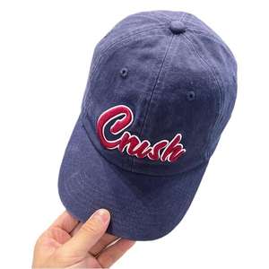 Trend ürünleri 2025 yumuşak yapılandırılmamış kap 3D nakış şapka marka dokuma etiketi özel ayarlanır beyzbol şapkaları baba şapka - Product Image 5