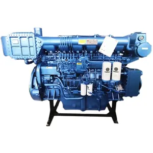 Original 6 cilindro 382kw/520hp/1200rpm WHM6160C520-2 motor diesel marinho