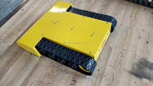 UGV Robot Platform Remote Control Agriculture Rubber <strong>Track</strong> Chassis Rubber <strong>Track</strong> Chassis Skid Plates Tracked Vehicles <strong>for</strong> <strong>Sale</strong> - Product Image 5