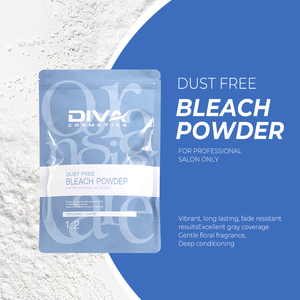 DIVA Polvo Decolorante Herbal Seguro Sin Daños 500g Grado Cosmético Permanente para Depilación - Product Image 2