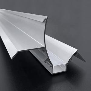 Yeso de perfil LED de cubierta de PC de alta calidad OEM en perfil LED de canal de aluminio LED para barra de luz de tira LED - Product Image 2