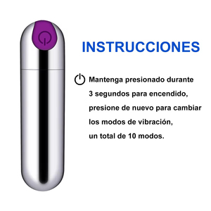 Mini vibromasseur à balles, 10 modes de vibration, 100% étanche, silicone ultra hygiénique, certifié CE, compact et silencieux - Product Image 5