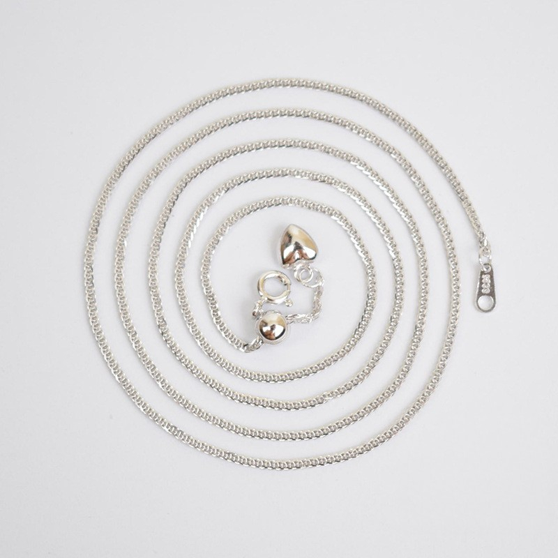 Oro blanco 1mm 45cm