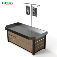 Étagère de présentation de fruits et légumes Highbright, très vendue, amovible, robuste, pour supermarchés et magasins de proximité, avec roulettes