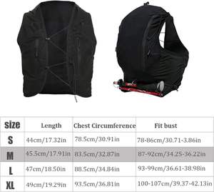 Gilet d'hydratation tactique <span class=keywords><strong>portable</strong></span> en polyester, imperméable, pour la course à pied, le vélo, la randonnée, <span class=keywords><strong>ceinture</strong></span> de sac à dos, Joyous - Product Image 2