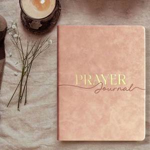 Softcover PU Leather 100 Sheets 180 Day Prayer Journal for Women Faith with Custom Design Gift - Product Image 4