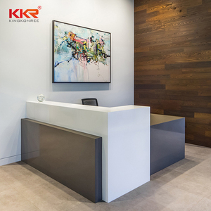 KKR <span class=keywords><strong>resina</strong></span> acrilica superficie solida Reception scrivania tavolo da bar superficie solida Reception <span class=keywords><strong>in</strong></span> pietra artificiale - Product Image 6