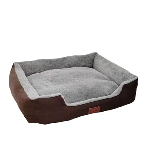 Cama para Perro Personalizada al por Mayor, Impermeable, de Forma Cuadrada, Cómoda, de Pana, Transpirable, Desmontable y Lavable - Product Image 6
