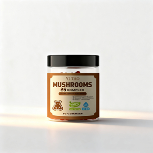 Organic Mushroom Gummies for Immunity & Stress Relief, 10-in-1 Functional Mushroom Supplement, Adaptogen, Sugar-Free - Product Image 4