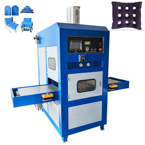 Nouvelle machine de soudage et de découpe haute fréquence pour matelas pneumatiques en <span class=keywords><strong>PVC</strong></span>/TPU, puissance 5-15KW, 27.12MHz, certifiée CE, zone de soudage 1000x600mm - Product Image 1