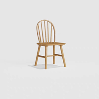 Ensemble de canapés de restaurant modernes en bois, mobilier de banquette, table et chaises pour café, salon - Durable et écologique