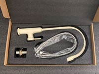 Robinet d'évier de cuisine gris anthracite WEIHAO, finition diamantée texturée, levier unique, bec haut pivotant à 360 degrés